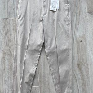 Theory Mens Logan Stretch Cotton Pants Sand